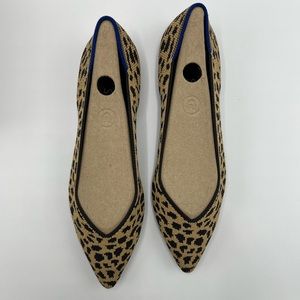 Rothy’s The Point shoe in Leopard